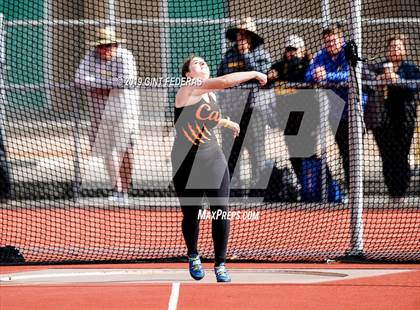 Thumbnail 1 in CIF NCS Track & Field Meet of Champions (Girls Discus Finals) photogallery.