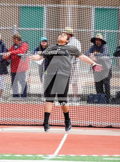 Thumbnail 2 in CIF NCS Track & Field Meet of Champions (Girls Discus Finals) photogallery.