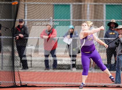 Thumbnail 2 in CIF NCS Track & Field Meet of Champions (Girls Discus Finals) photogallery.