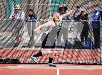 Thumbnail 2 in CIF NCS Track & Field Meet of Champions (Girls Discus Finals) photogallery.