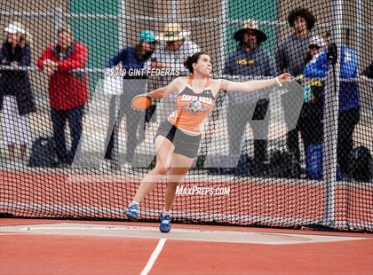 Thumbnail 2 in CIF NCS Track & Field Meet of Champions (Girls Discus Finals) photogallery.