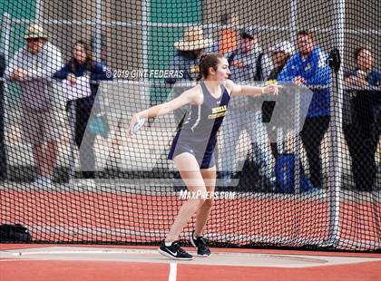 Thumbnail 3 in CIF NCS Track & Field Meet of Champions (Girls Discus Finals) photogallery.