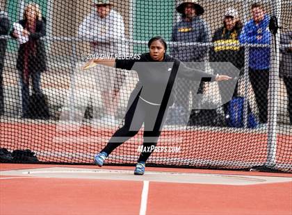 Thumbnail 1 in CIF NCS Track & Field Meet of Champions (Girls Discus Finals) photogallery.