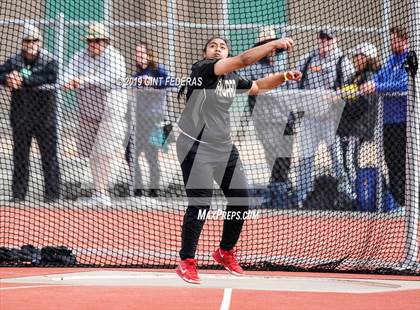 Thumbnail 3 in CIF NCS Track & Field Meet of Champions (Girls Discus Finals) photogallery.