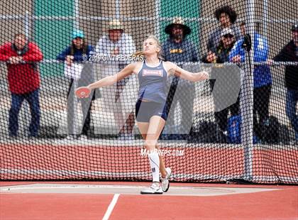 Thumbnail 3 in CIF NCS Track & Field Meet of Champions (Girls Discus Finals) photogallery.