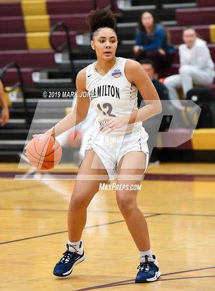 Thumbnail 2 in Hamilton Heights Christian Academy vs. Lincoln Prep (Hamilton, Ontario) - (Nike Tournament of Champions) photogallery.