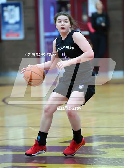 Thumbnail 1 in Hamilton Heights Christian Academy vs. Lincoln Prep (Hamilton, Ontario) - (Nike Tournament of Champions) photogallery.
