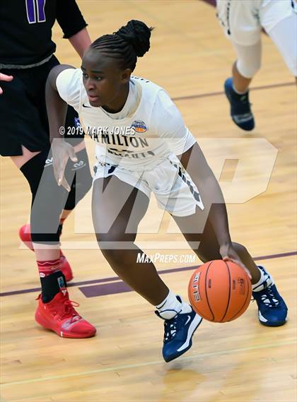 Thumbnail 2 in Hamilton Heights Christian Academy vs. Lincoln Prep (Hamilton, Ontario) - (Nike Tournament of Champions) photogallery.