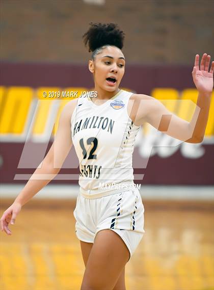 Thumbnail 3 in Hamilton Heights Christian Academy vs. Lincoln Prep (Hamilton, Ontario) - (Nike Tournament of Champions) photogallery.