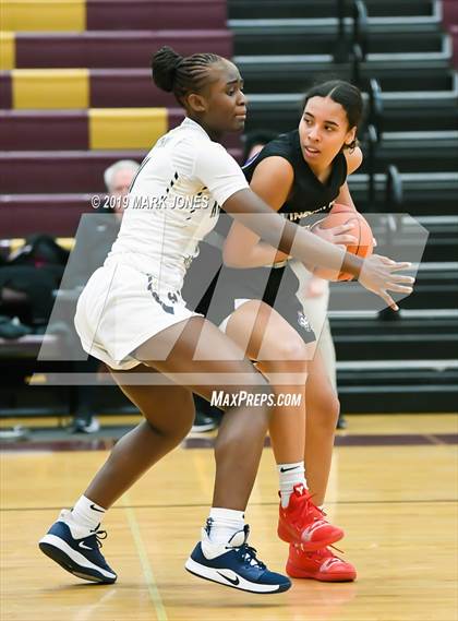 Thumbnail 3 in Hamilton Heights Christian Academy vs. Lincoln Prep (Hamilton, Ontario) - (Nike Tournament of Champions) photogallery.
