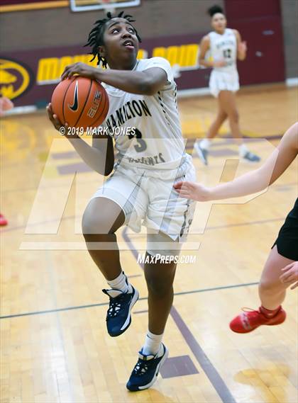 Thumbnail 1 in Hamilton Heights Christian Academy vs. Lincoln Prep (Hamilton, Ontario) - (Nike Tournament of Champions) photogallery.