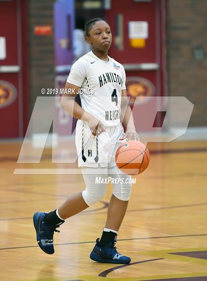 Thumbnail 2 in Hamilton Heights Christian Academy vs. Lincoln Prep (Hamilton, Ontario) - (Nike Tournament of Champions) photogallery.
