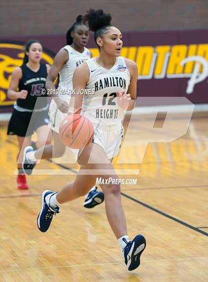 Thumbnail 2 in Hamilton Heights Christian Academy vs. Lincoln Prep (Hamilton, Ontario) - (Nike Tournament of Champions) photogallery.