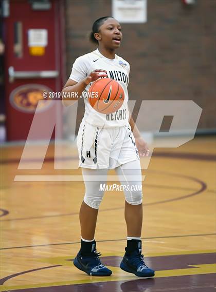 Thumbnail 3 in Hamilton Heights Christian Academy vs. Lincoln Prep (Hamilton, Ontario) - (Nike Tournament of Champions) photogallery.
