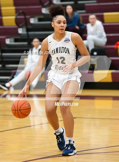 Thumbnail 1 in Hamilton Heights Christian Academy vs. Lincoln Prep (Hamilton, Ontario) - (Nike Tournament of Champions) photogallery.