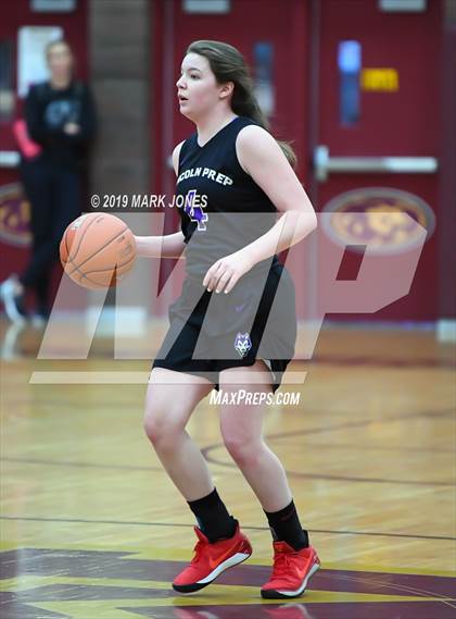 Thumbnail 2 in Hamilton Heights Christian Academy vs. Lincoln Prep (Hamilton, Ontario) - (Nike Tournament of Champions) photogallery.