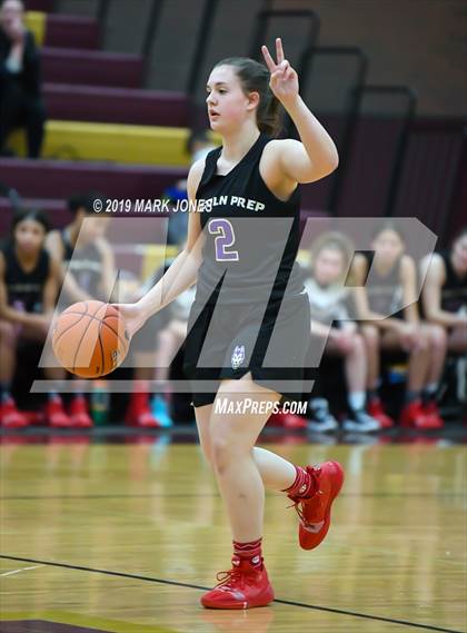 Thumbnail 1 in Hamilton Heights Christian Academy vs. Lincoln Prep (Hamilton, Ontario) - (Nike Tournament of Champions) photogallery.