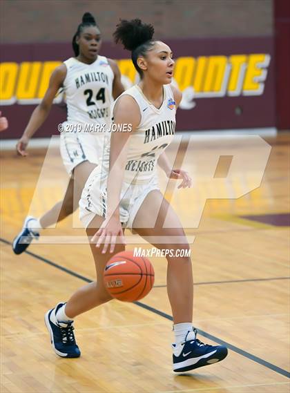 Thumbnail 3 in Hamilton Heights Christian Academy vs. Lincoln Prep (Hamilton, Ontario) - (Nike Tournament of Champions) photogallery.