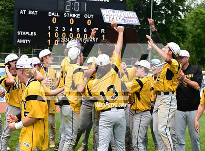 Thumbnail 3 in Staples vs. Amity Regional (CIAC Class LL Final) photogallery.