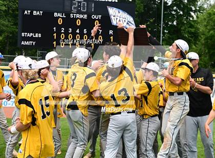 Thumbnail 1 in Staples vs. Amity Regional (CIAC Class LL Final) photogallery.