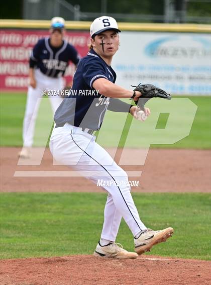 Thumbnail 2 in Staples vs. Amity Regional (CIAC Class LL Final) photogallery.
