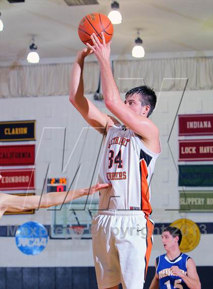 Thumbnail 3 in Johnsonburg vs Smethport (PIAA A Quarterfinal) photogallery.