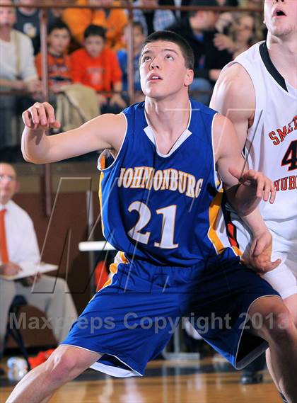 Thumbnail 2 in Johnsonburg vs Smethport (PIAA A Quarterfinal) photogallery.