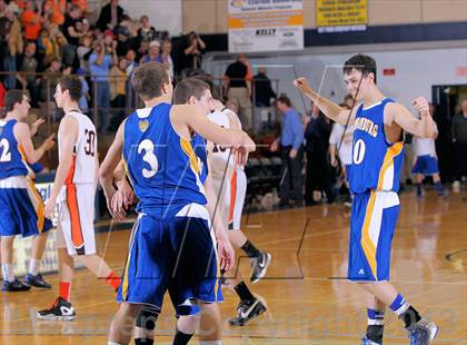 Thumbnail 2 in Johnsonburg vs Smethport (PIAA A Quarterfinal) photogallery.
