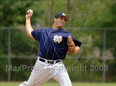 Thumbnail 2 in Masuk vs. Notre Dame-Fairfield (SWC Final) photogallery.