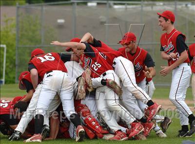 Thumbnail 3 in Masuk vs. Notre Dame-Fairfield (SWC Final) photogallery.