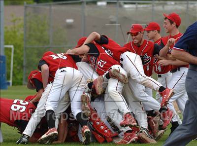 Thumbnail 1 in Masuk vs. Notre Dame-Fairfield (SWC Final) photogallery.