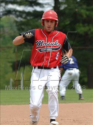 Thumbnail 3 in Masuk vs. Notre Dame-Fairfield (SWC Final) photogallery.