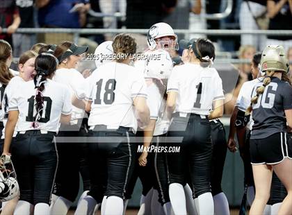 Thumbnail 1 in Forney vs Guyer (UIL 6A Softball State Semi-Final Division II) Game 1 photogallery.