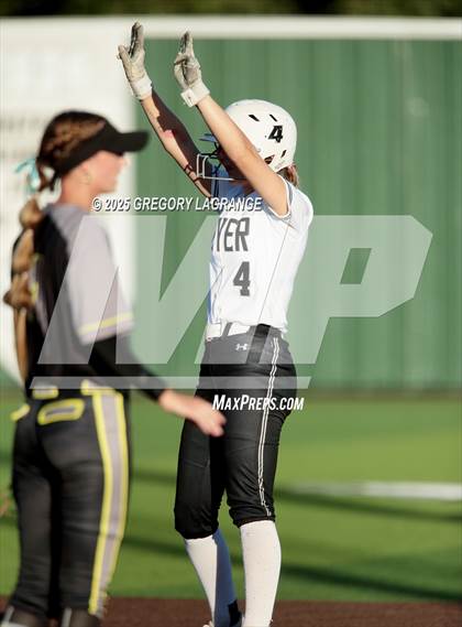 Thumbnail 3 in Forney vs Guyer (UIL 6A Softball State Semi-Final Division II) Game 1 photogallery.