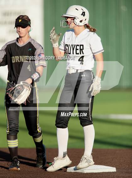 Thumbnail 1 in Forney vs Guyer (UIL 6A Softball State Semi-Final Division II) Game 1 photogallery.