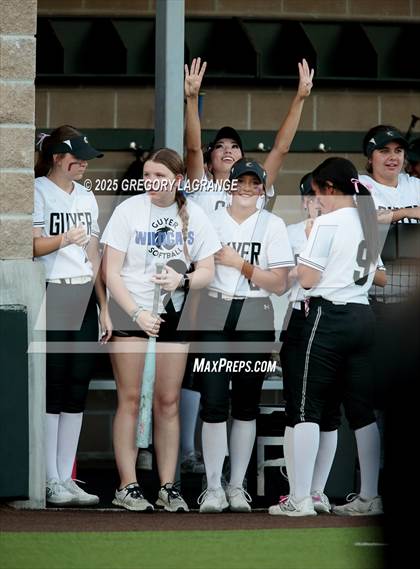 Thumbnail 2 in Forney vs Guyer (UIL 6A Softball State Semi-Final Division II) Game 1 photogallery.