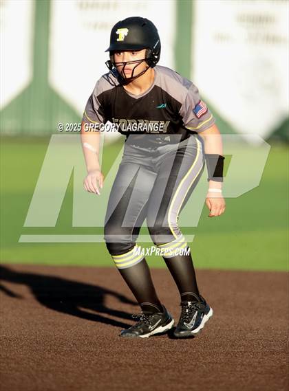 Thumbnail 2 in Forney vs Guyer (UIL 6A Softball State Semi-Final Division II) Game 1 photogallery.
