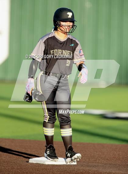 Thumbnail 2 in Forney vs Guyer (UIL 6A Softball State Semi-Final Division II) Game 1 photogallery.