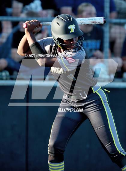 Thumbnail 2 in Forney vs Guyer (UIL 6A Softball State Semi-Final Division II) Game 1 photogallery.