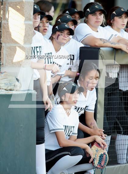 Thumbnail 3 in Forney vs Guyer (UIL 6A Softball State Semi-Final Division II) Game 1 photogallery.