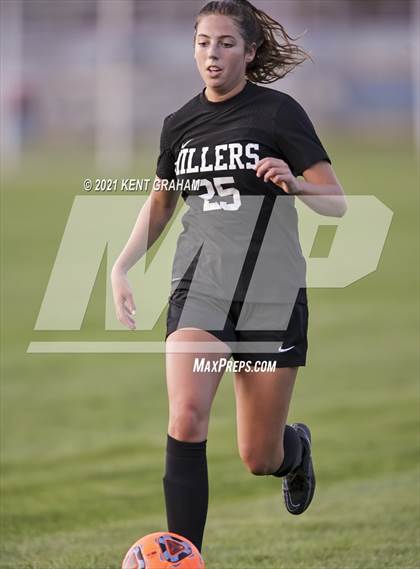 Thumbnail 2 in Noblesville vs Pendleton Heights  (IHSAA Hamilton Southeastern Sectional Semifinal) photogallery.