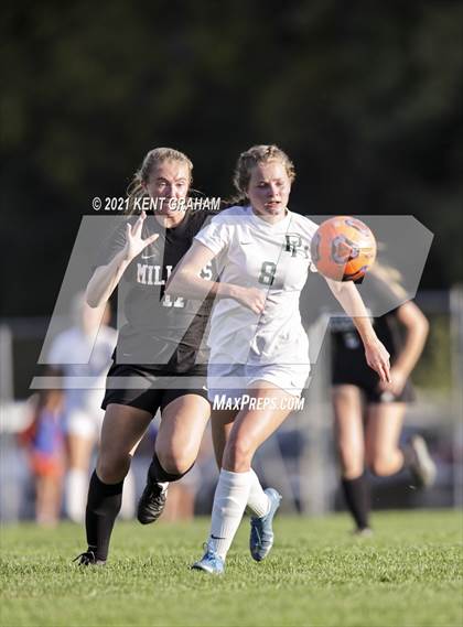 Thumbnail 3 in Noblesville vs Pendleton Heights  (IHSAA Hamilton Southeastern Sectional Semifinal) photogallery.