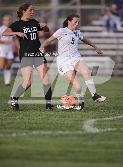 Thumbnail 2 in Noblesville vs Pendleton Heights  (IHSAA Hamilton Southeastern Sectional Semifinal) photogallery.