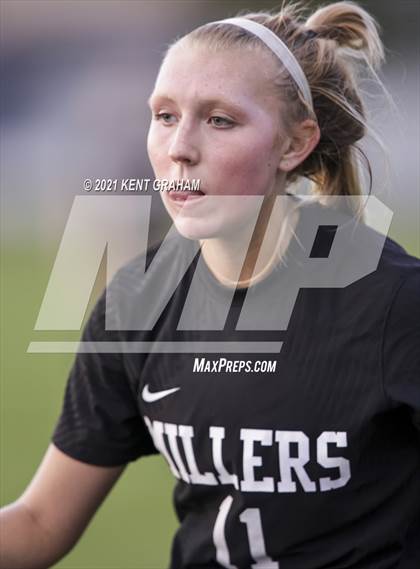 Thumbnail 2 in Noblesville vs Pendleton Heights  (IHSAA Hamilton Southeastern Sectional Semifinal) photogallery.