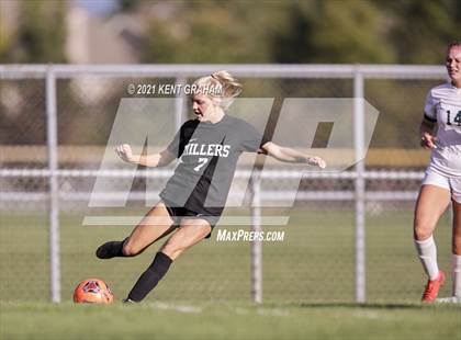 Thumbnail 3 in Noblesville vs Pendleton Heights  (IHSAA Hamilton Southeastern Sectional Semifinal) photogallery.