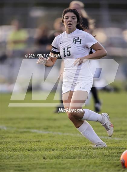 Thumbnail 1 in Noblesville vs Pendleton Heights  (IHSAA Hamilton Southeastern Sectional Semifinal) photogallery.