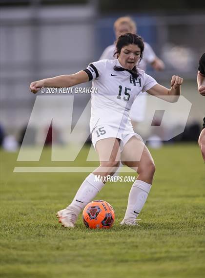 Thumbnail 1 in Noblesville vs Pendleton Heights  (IHSAA Hamilton Southeastern Sectional Semifinal) photogallery.