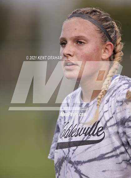 Thumbnail 1 in Noblesville vs Pendleton Heights  (IHSAA Hamilton Southeastern Sectional Semifinal) photogallery.