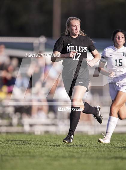 Thumbnail 1 in Noblesville vs Pendleton Heights  (IHSAA Hamilton Southeastern Sectional Semifinal) photogallery.