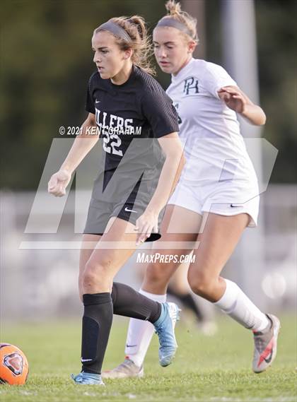 Thumbnail 3 in Noblesville vs Pendleton Heights  (IHSAA Hamilton Southeastern Sectional Semifinal) photogallery.